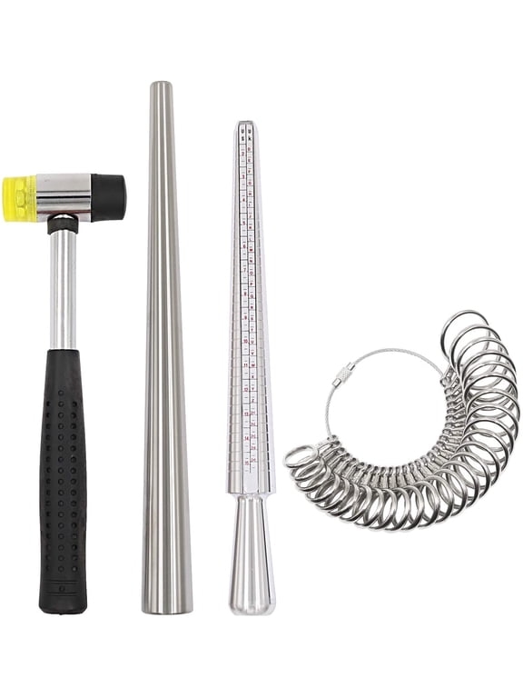 Professional & Beginner Includes Steel Mandrel & Rubber Mallet, Aluminium, 27 Pieces