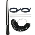 thumbnail image 1 of NIUPIKA Ring Sizer Measuring Tool Kit Mandrel Sizing Gauge US Rings Size Guide Stick Measure for Fingers Women Men Wedding Jewelry Ruler Plastic, 1 of 7