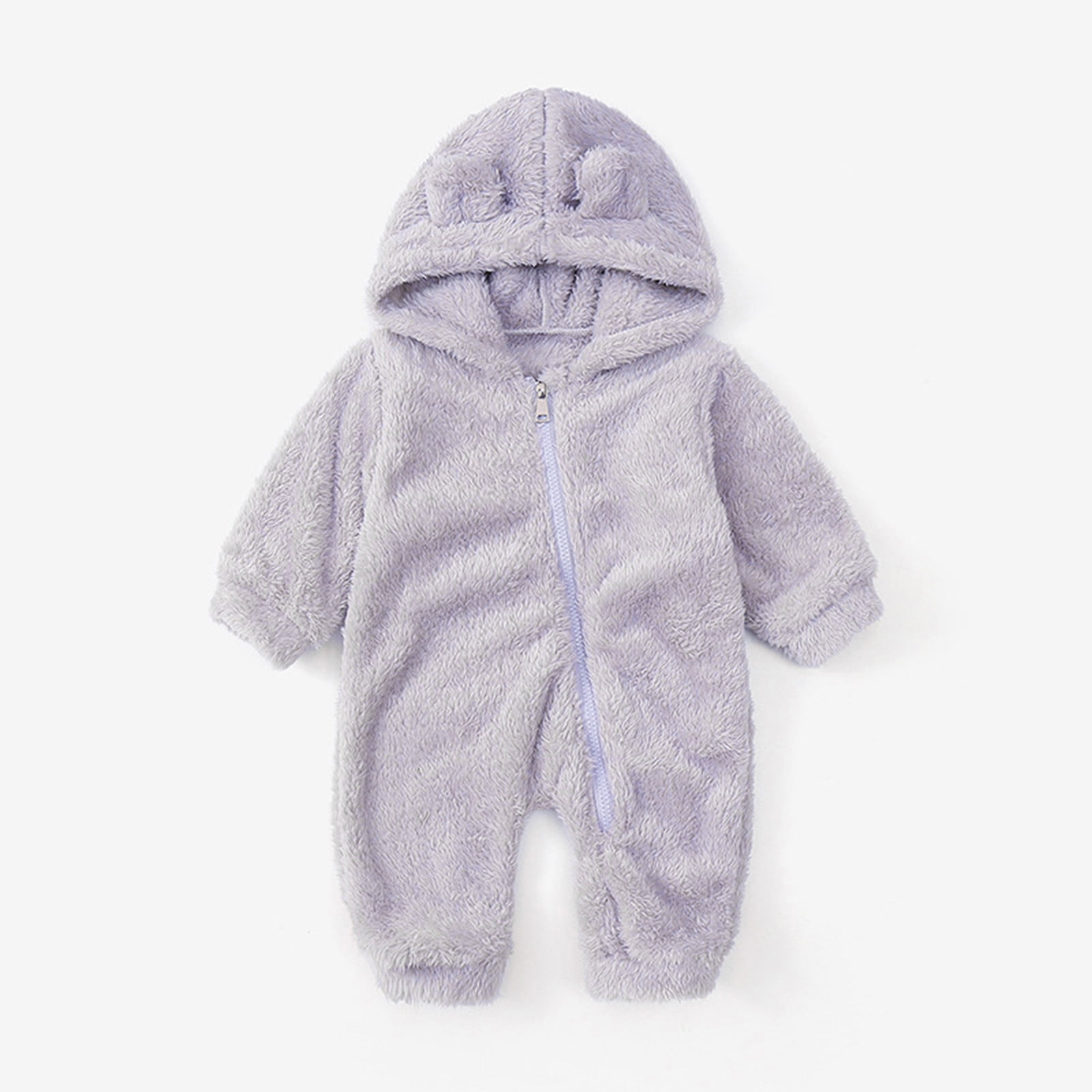 NIUREDLTD Boys Girls Long Sleeve Jumpsuit For Babys Clothes Solid