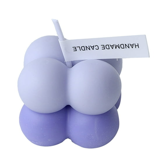 NIUREDLTD Home Decor Half Pice Sale ! Bubble Candles Cube Beans Candles Candles Home Decoration Candles Incense Candles Home Use and Gifts