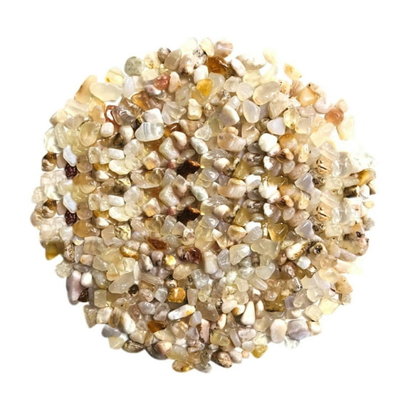 NIUREDLTD Home Ornament Pebbles Polished Gravel, Natural Polished Mixed Color Stones, Small Decorative River Rock Stones Decor (I)