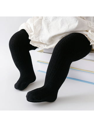 Visland Baby Tights Baby Girls Non-Slip Plain Leggings Seamless Cotton  Stockings Pantyhose Newborn Infant Toddler,2-12 years 