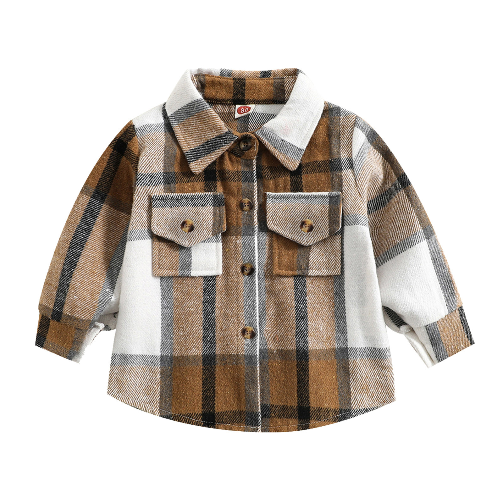 NIUREDLTD Toddler Boys Long Sleeve Plaid Printed T Shirt Gentleman Tops ...