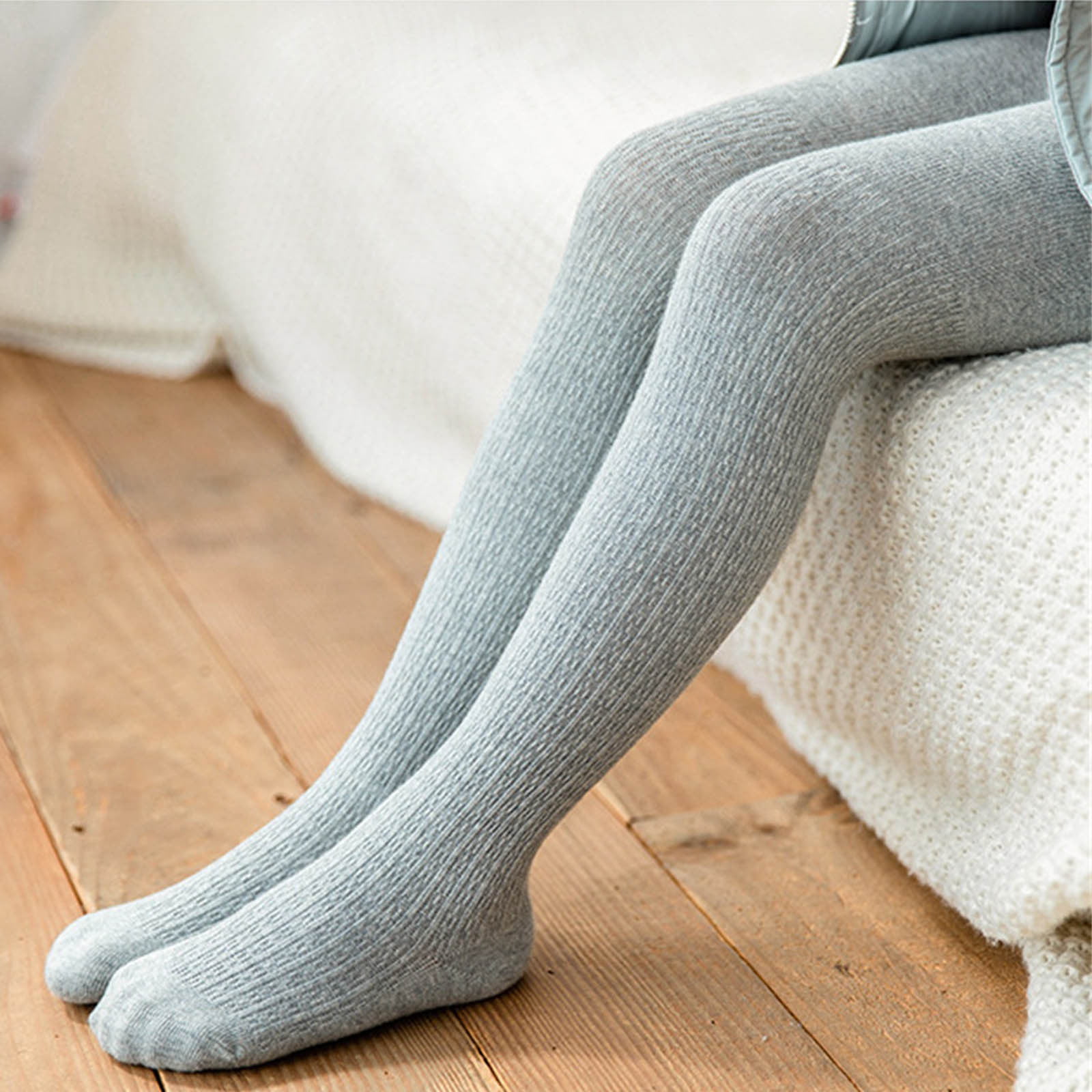 Thick& Extra Warm Cotton Girls Full Length Leggings Nordic Designs Kidd  Children