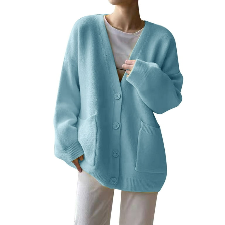 NIUREDLTD Women's Cardigan Women Sweater Side Fork Cardigan NIUREDLTD Women's Cardigan Women Sweater Side Fork Cardigan