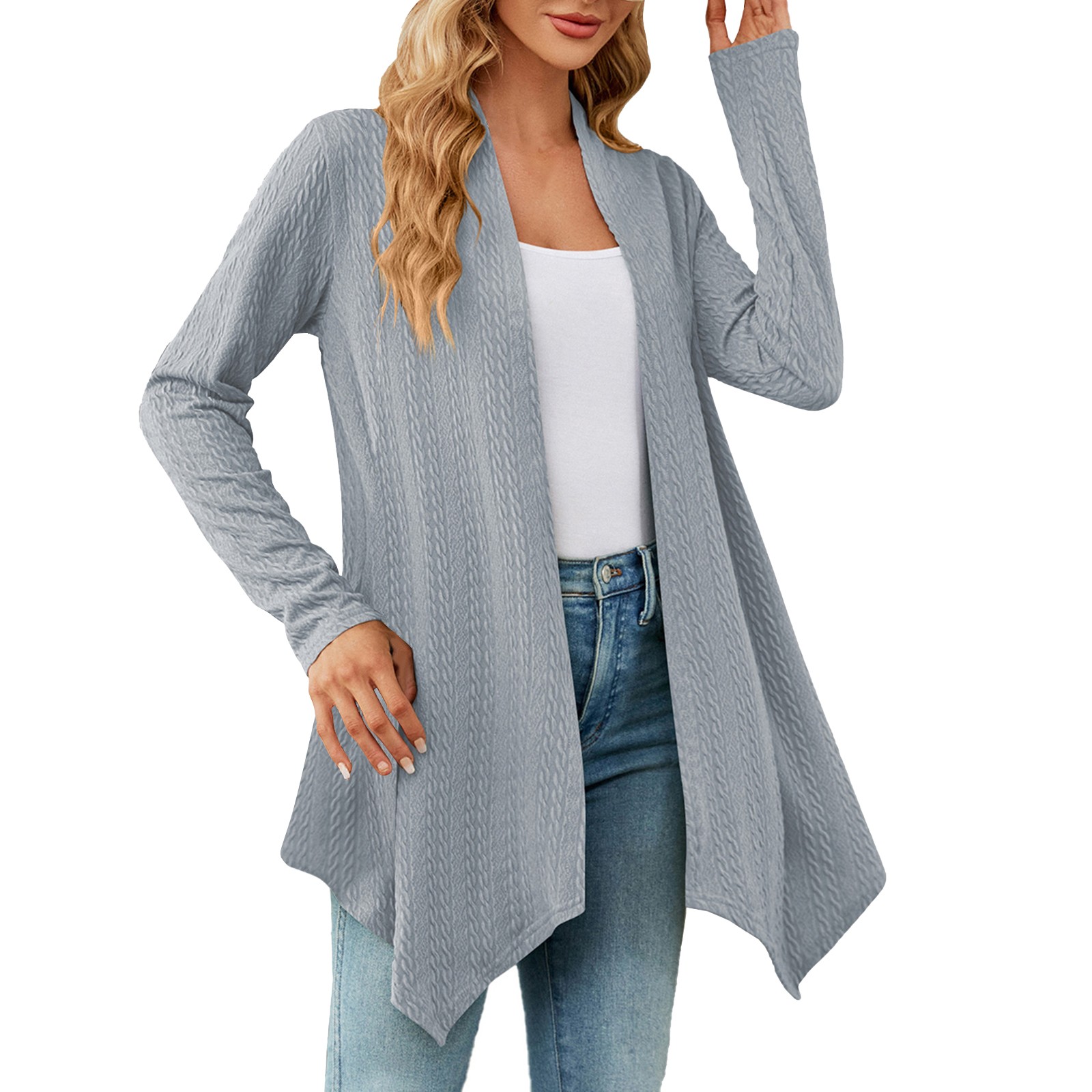Lightweight long sleeve cardigan clearance