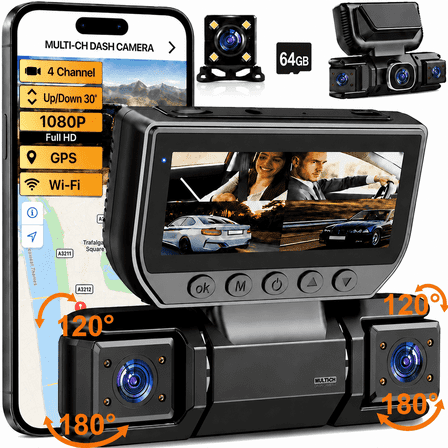 Dashcam Front And Rear