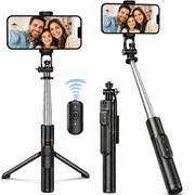 NIUTA  Selfie Stick for iPhone, 67" Selfie Stick Tripod with Bluetooth Remote, Extendable Tripod for iPhone & Android, Phone Tripod Stand with Reinforced Base, 360  Rotation for Travel, Vlogging