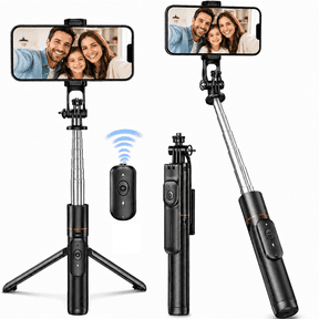 NIUTA Selfie Stick for iPhone, 67" Selfie Stick Tripod with Bluetooth Remote, Extendable Tripod for iPhone & Android, Phone Tripod Stand with Reinforced Base, 360 Rotation for Travel, Vlogging