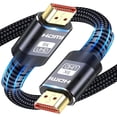 thumbnail image 1 of NIUTA® HDMI 2.1 Cable 10FT/3M, 8K Ultra High Speed HDMI Cable 48Gbps, HDMI to HDMI Cable Supports 8K@60Hz, 4K@120Hz, Dynamic HDR, eARC, Dolby Atmos, Long HDMI Cord for TV, PS5, Xbox, Monitor, 1 of 7