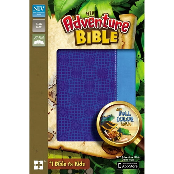NIV Adventure Bible (Full Color)-Blue/Blue Duo-Tone