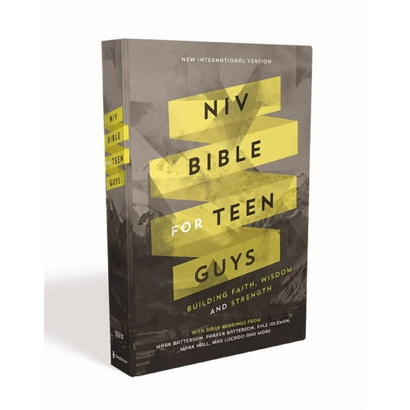 NIV Bible for Teen Guys, Hardcover: Building Faith, Wisdom and Strength, (Hardcover)