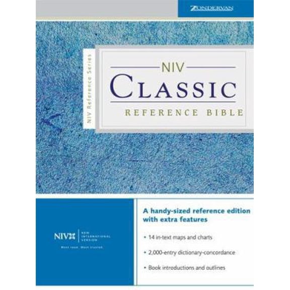 Pre-Owned NIV Classic Reference Bible (Hardcover) 0310945488 9780310945482