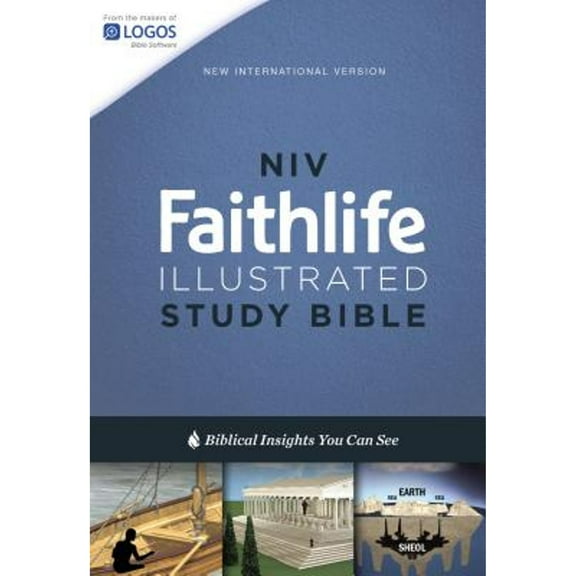 Pre-Owned NIV, Faithlife Illustrated Study Bible, Hardcover: Biblical Insights You Can See (Hardcover) 0310450594 9780310450597