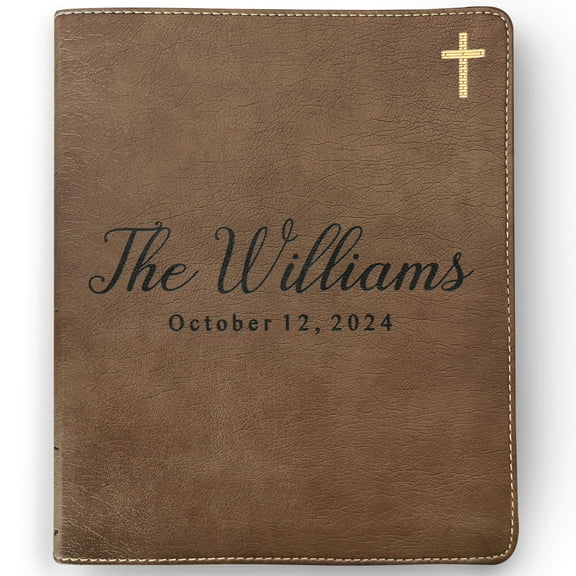 NIV Family Bible, Custom Engraved NIV Family Journaling Bible, Wedding Gifts, Christian Gifts, Family Bible for Wedding