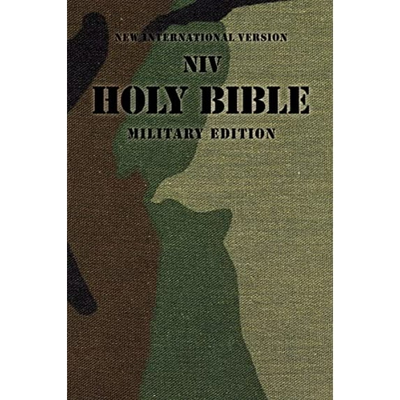 Pre-Owned NIV, Holy Bible Military Edition, Paperback, Woodland Camo, 9781563206825, 156320682X, Paperback, 4th edition