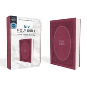 NIV, Holy Bible, Soft Touch Edition, Imitation Leather, Pink, Comfort Print, (Hardcover)