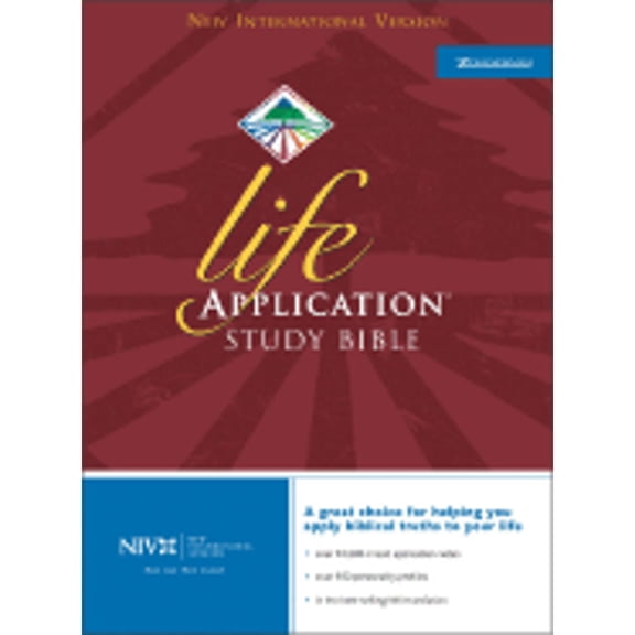Pre-Owned NIV Life Application Study Bible (Hardcover) by Ronald A. Beers