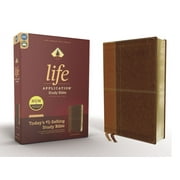 NIV Life Application Study Bible, Third Edition: Niv, Life Application Study Bible, Third Edition, Leathersoft, Brown, Red Letter Edition (Other)