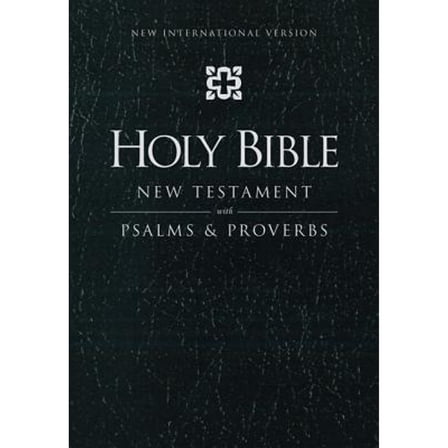Pre-Owned NIV, Holy Bible New Testament with Psalms and Proverbs, Pocket-Sized, Imitation Leather, Black (Unknown) 0310441390 9780310441397