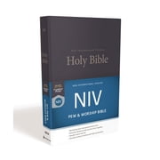 NIV, Pew and Worship Bible, Hardcover, Blue, Hardcover