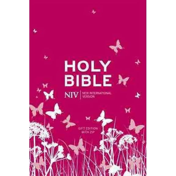 Niv Pocket Pink Soft-tone Bible With Zip