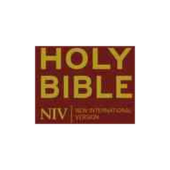 Niv Popular Burgundy Hardback Bible