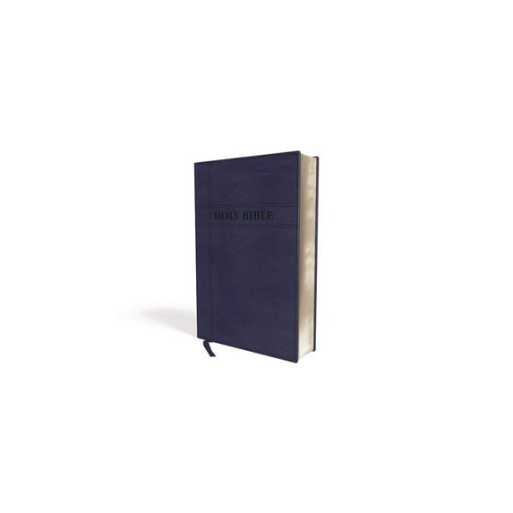NIV Premium Gift Bible (Comfort Print)-Navy Leathersoft