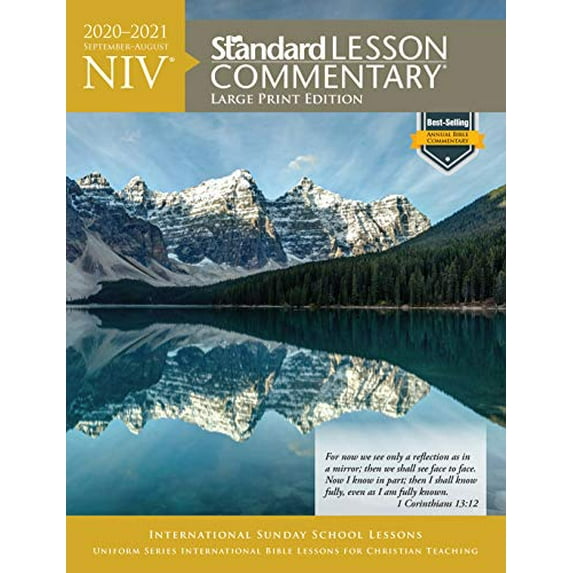 Pre-Owned Standard Lesson Comm: NIV® Standard Lesson Commentary® Large Print Edition 2020-2021 (Paperback)