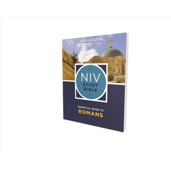 Pre-Owned NIV Study Bible Essential Guide to Romans, Paperback, Red Letter, Comfort Print: New International Version Study Bible, Essential Guide to Romans (NIV Study Paperback