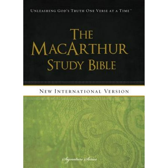 Pre-Owned MacArthur Study Bible-NIV-Signature Series (Hardcover) 1401677401 9781401677404