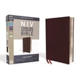 thumbnail image 1 of Pre-Owned NIV, Thinline Reference Bible, Large Print, Bonded Leather, Burgundy, Red Letter Edition, Comfort Print (Other)(Large Print), 1 of 1