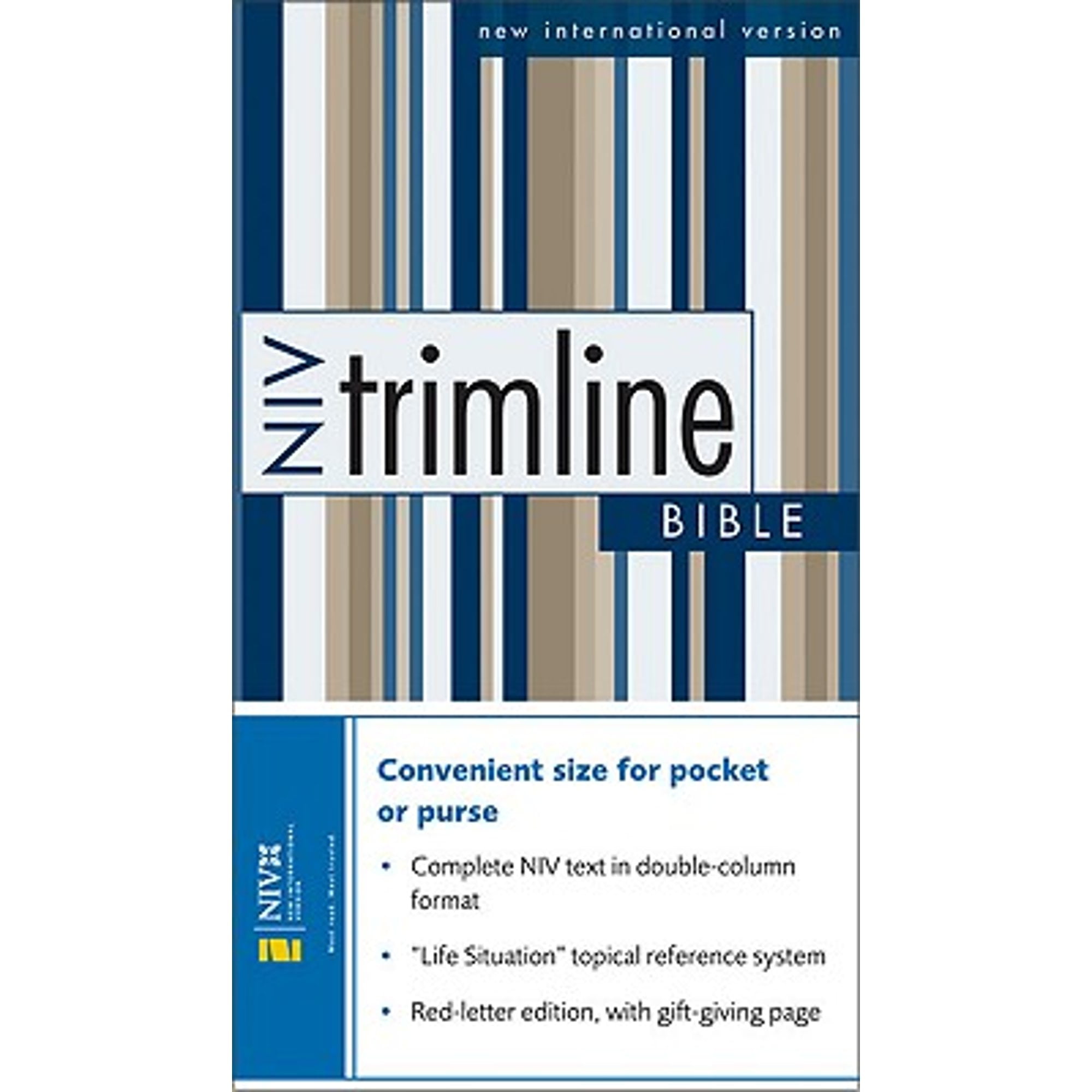 Pre-Owned NIV Trimline Bible, Burgundy, Bonded Leather, 1984 (Unknown) 0310912016 9780310912019