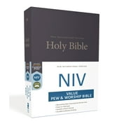 NIV, Value Pew and Worship Bible, Hardcover, Blue