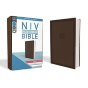 NIV Value Thinline Bible [Large Print, Brown]