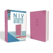 NIV, Value Thinline Bible, Large Print, Imitation Leather, Pink (Other)(Large Print)