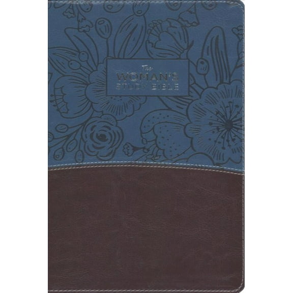 Pre-Owned NIV, the Woman's Study Bible, Imitation Leather, Blue/Brown, Full-Color: Receiving God's Truth for Balance, Hope, and Transformation Paperback
