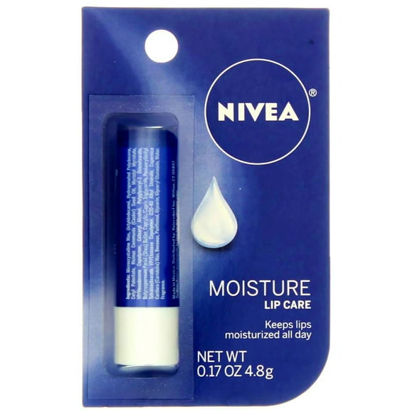 NIVEA A Kiss of Moisture Essential Lip Care 0.17 oz (Pack of 3)
