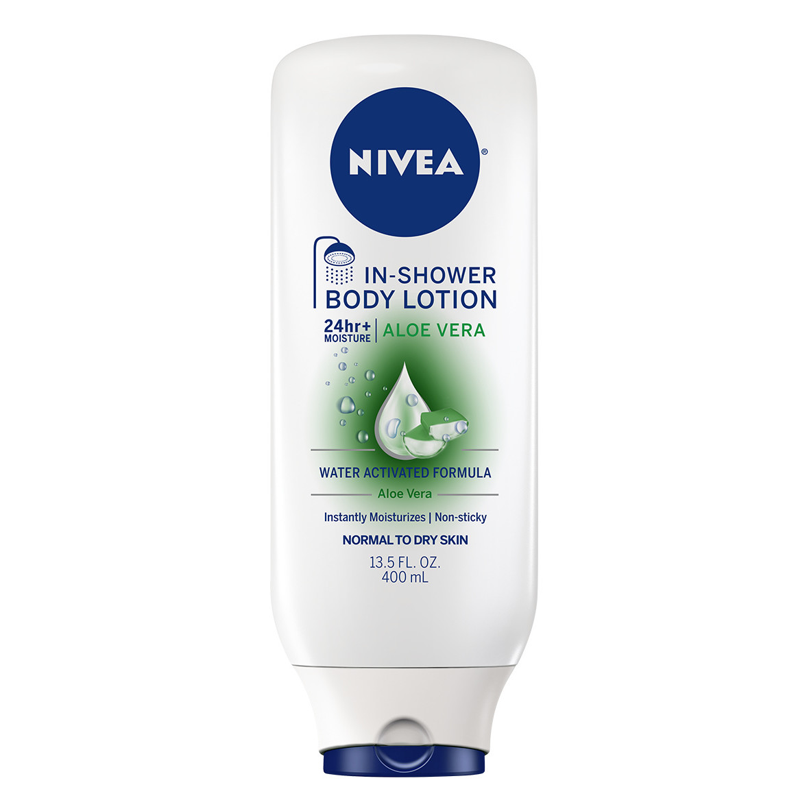 NIVEA Aloe In-Shower Body Lotion, 13.5 oz. - image 1 of 2
