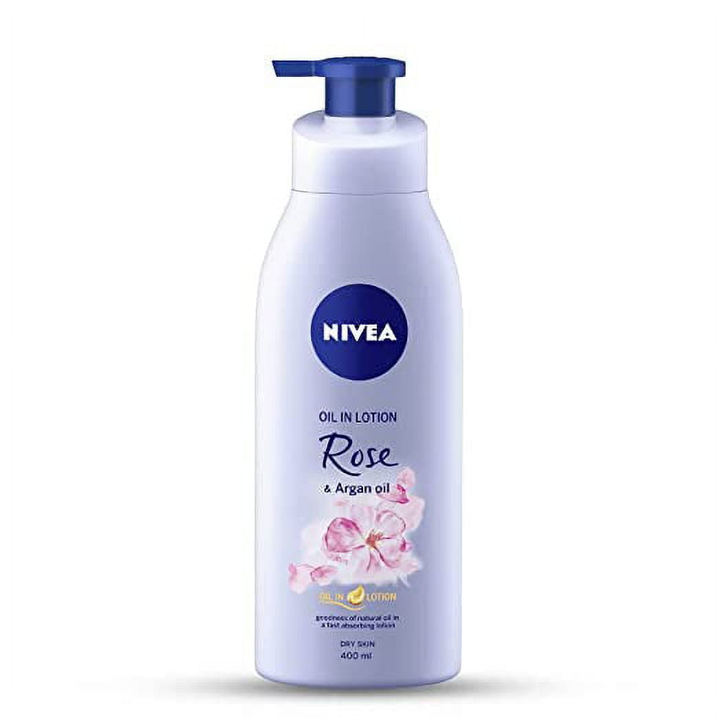 NIVEA Body Lotion Oil in Lotion Rose Argan Oil For Dry Skin