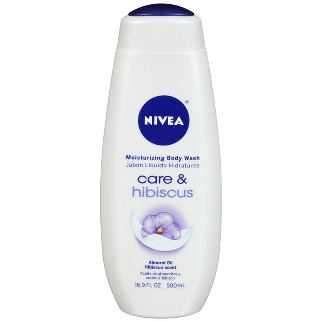 NIVEA Care and Hibiscus Moisturizing Body Wash 16.9 fl. oz.