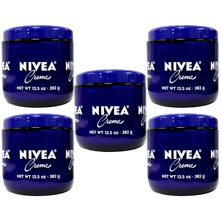 フェイスクリーム nika NIVEA CrÃ¨me Body, Face & Hand Moisturizing Cream - 13.5 oz Glass