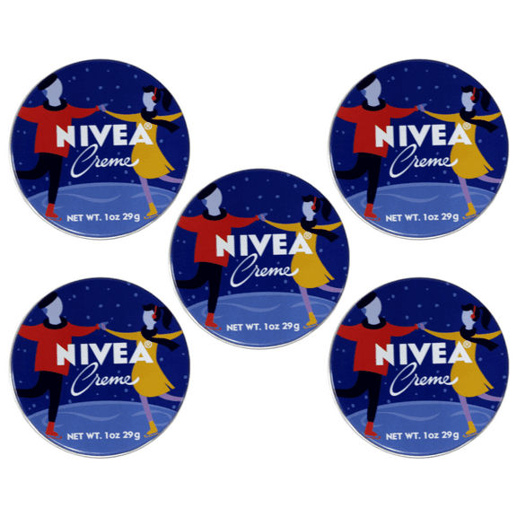 Nivea Creme for Skin Moisturizing Net WT.1 oz 29g Pack Of 5