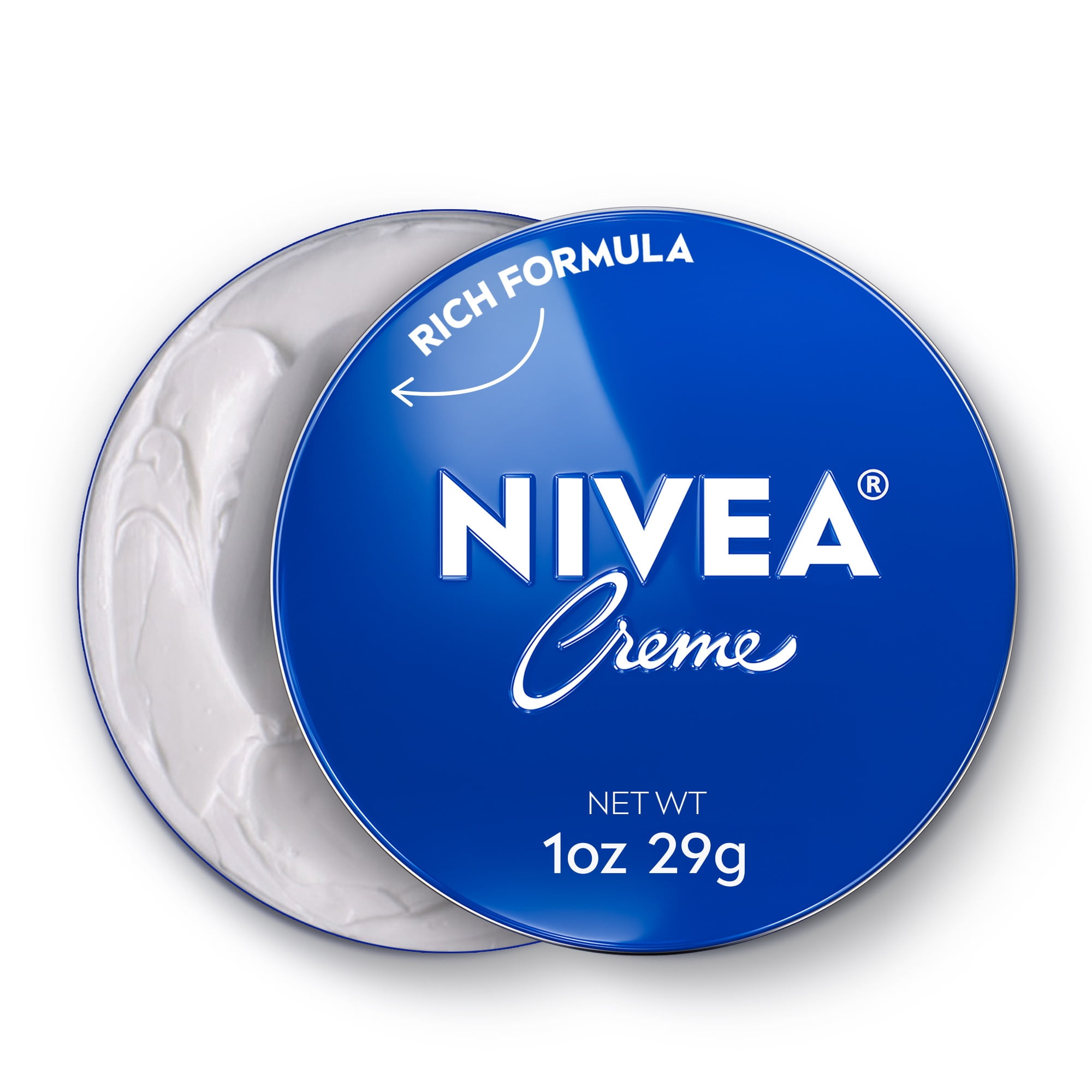 NIVEA Face and Hand Moisturizing Body Cream, Provitamin B5, Travel Size Moisturizer, 1 oz
