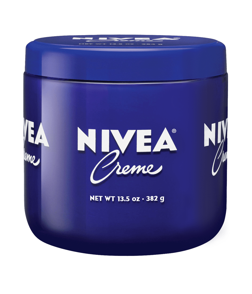 NIVEA Creme Body, Face and Hand Moisturizing Cream, 13.5 Oz Jar