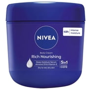 NIVEA Creme Body, Face and Hand Moisturizing Cream, 13.5 Oz Tin