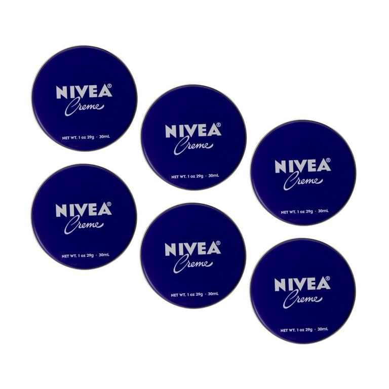 NIVEA Crme Body, Face & Hand Moisturizing Cream - 1oz Pack of 6