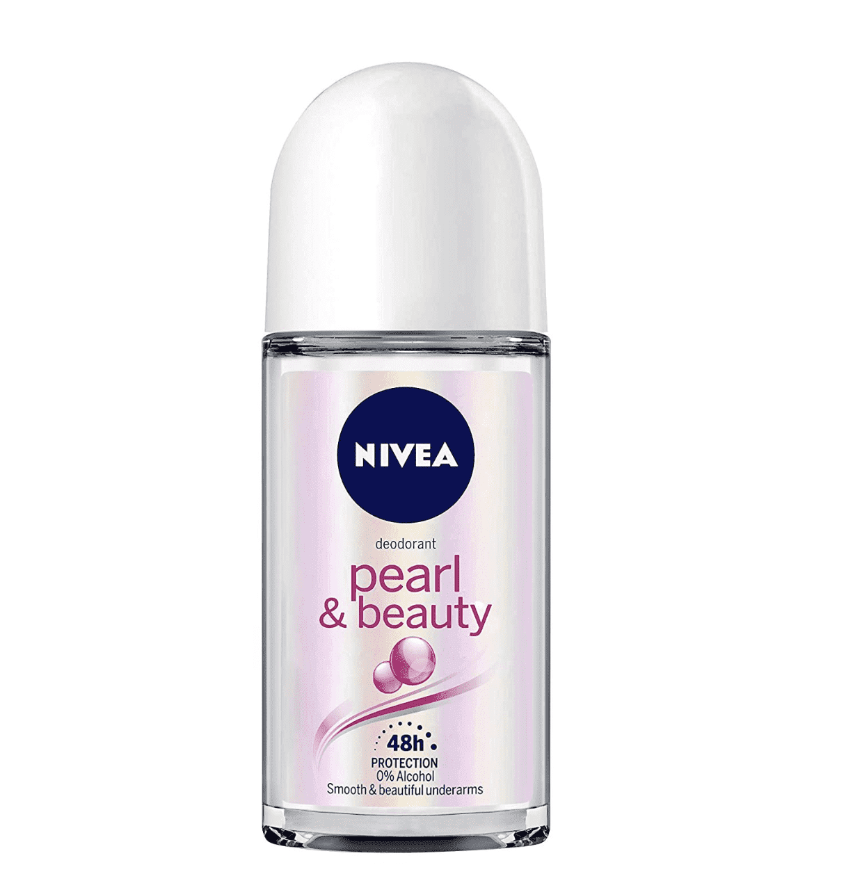 NIVEA Deodorant Roll On, Pearl and Beauty for Women - 50 ml