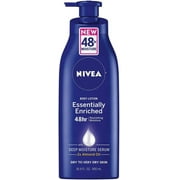 NIVEA Essentially Enriched Body Lotion 16.9 oz Pack of 2
