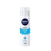 NIVEA FOR MEN Sensitive Cooling Shaving Gel 7 oz (Pack of 6)
